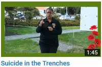 Suicide in the Trenches recited in New Zealand Sign Language by Ruth David Ruth David uses NZ Sign Language to recite Suicide in the Trenches by Siegfried Sassoon