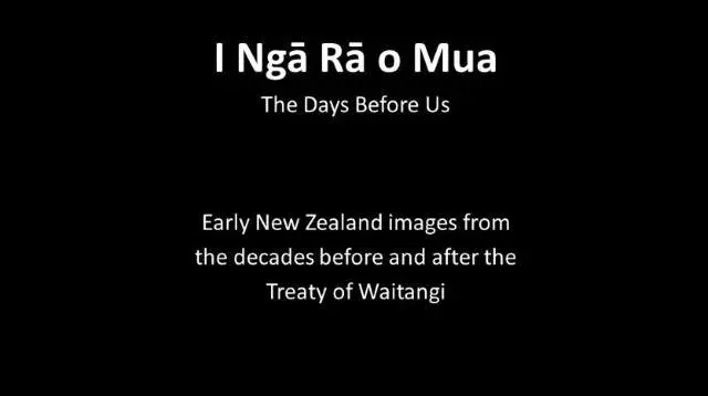I Nga Ra o Mua Historical Images of Kapiti before and after the Treaty of Waitangi