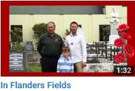 In Flanders Fields - read by the people of Kāpiti In Flanders Fields by John McCrae, May 1915